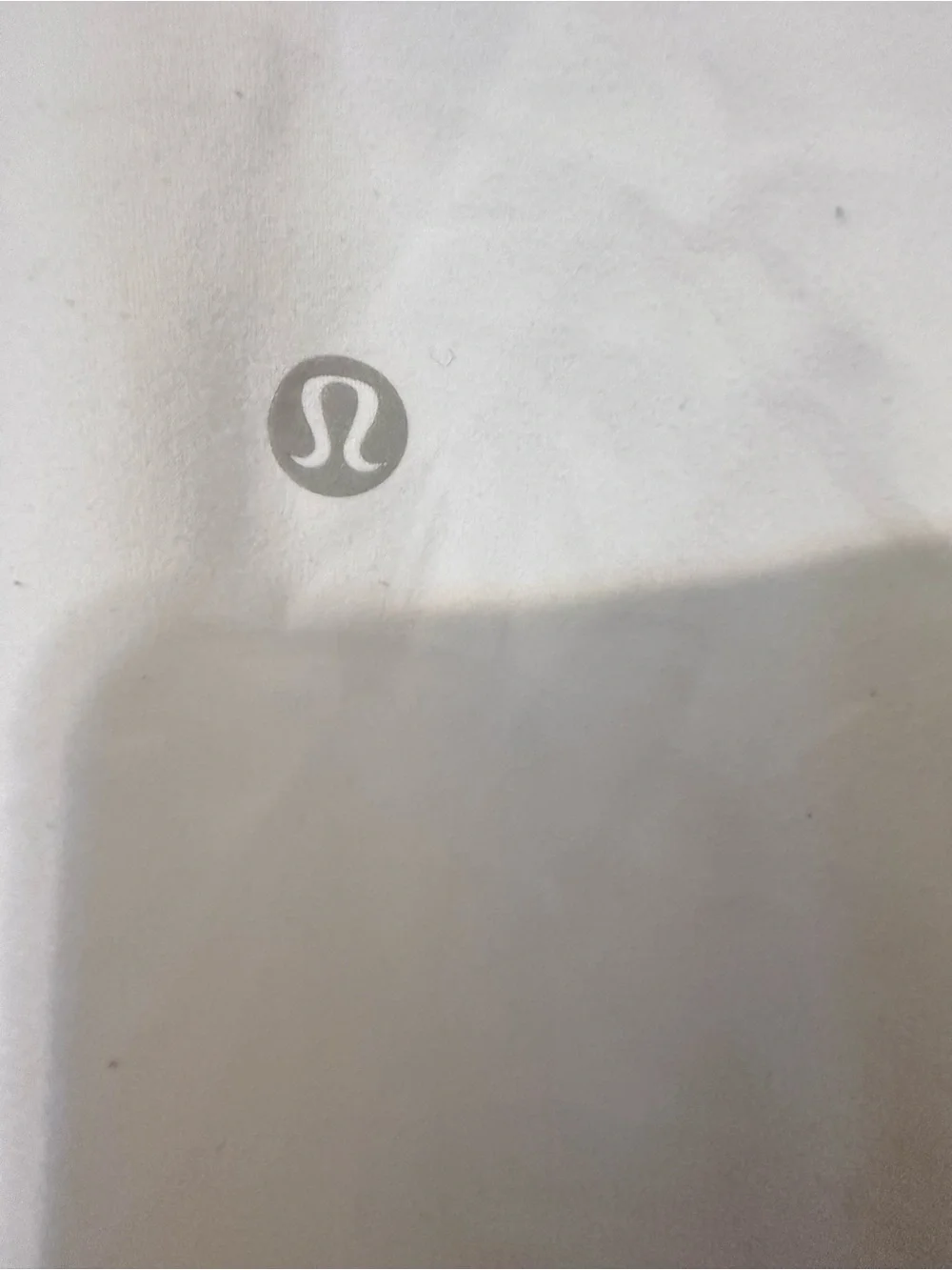 lululemon athletica White V-Neck Cropped Tank